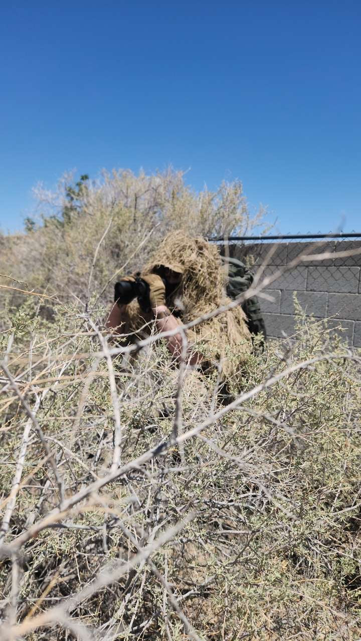 Desert-Ops Viper Style Ghillie Hood (Fully Garnished)