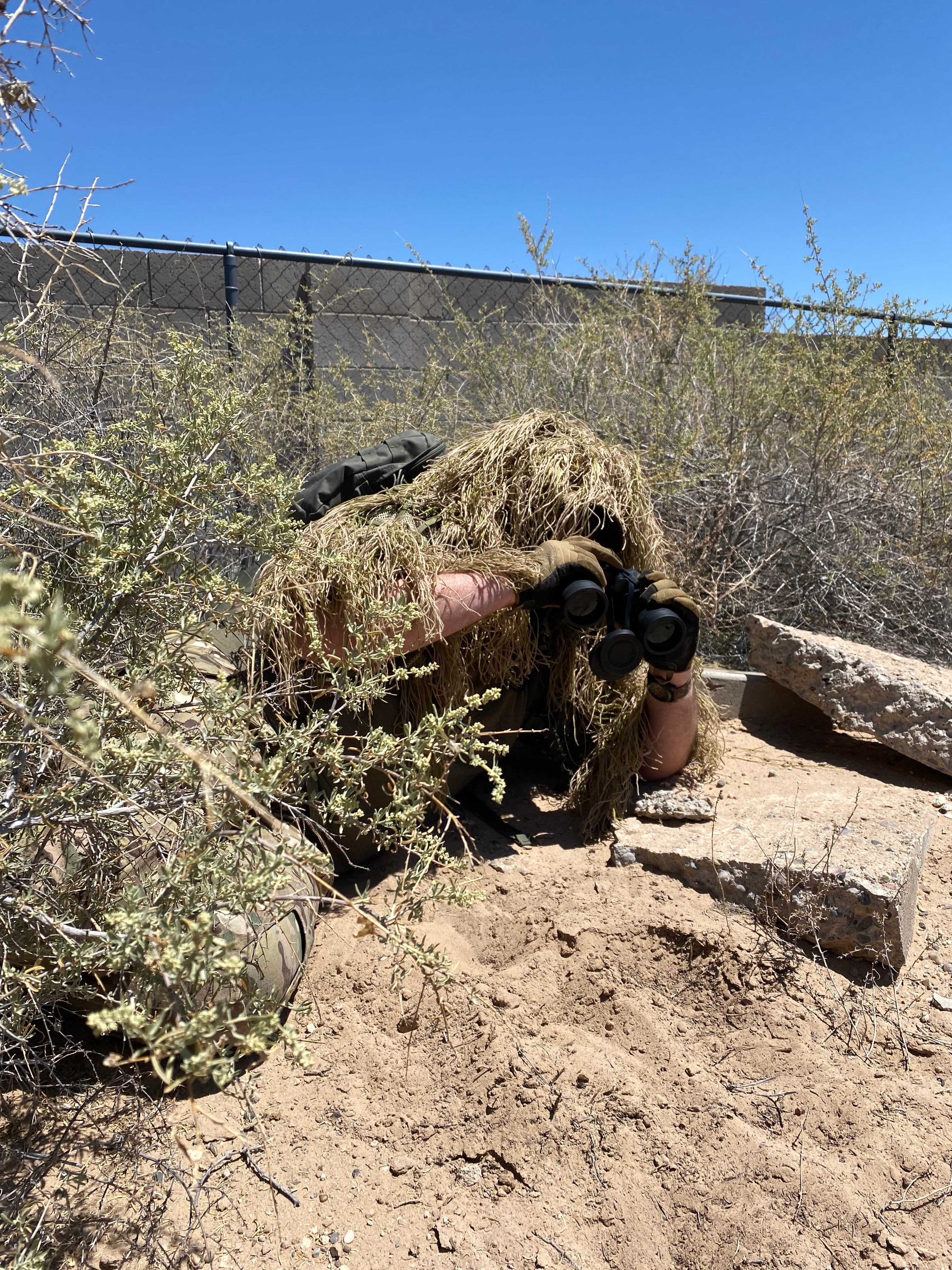 Desert-Ops Viper Style Ghillie Hood (Fully Garnished)